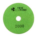 Алмазный гибкий шлифовальный круг "Черепашка" 100 № 2000, Trio-Diamond 342000