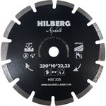 Диск алмазный отрезной 230*10*25,4 Hilberg Hard Materials Лазер асфальт Hilberg HM305