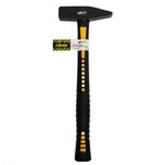 Молоток слесарный 600 г, полностью обрезиненная рукоятка, 70% фиберглас, Pobedit Pobedit 2540406