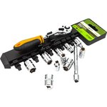 Н-р 1/4 6-гран. торц. гол. с трещоткой 12пр.  Pobedit 2809303