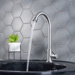 Кран для кухни РМС SUS124-269F для холодной воды Нержавеющая сталь