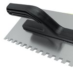 Гладилка нерж. пластм.ручка 13х28 (з.10х10) ЛЮКС Политех Инструмент Инструмент 1060289