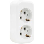 Колодка для удлинителя с 2 евророзетками (с/з) Jilion 9533961