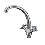 Смеситель для кухни РМС SL115-273F двуручковый Хром