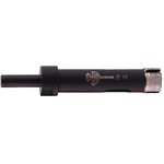 Коронка алмазная по керамограниту 18 мм Серебряная пайка Trio-Diamond GCB758