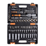 Набор инструментов, 1/2" , 1/4" , CrV, пластиковый кейс 94 предмета Вихрь 73/6/7/5