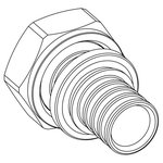 Переходник с накидной гайкой 20-G 1/2 RX+(СТАРЫЙ 13660771001)