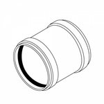 Муфта надвижная 110 REHAU 11215141001