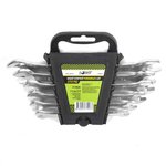 Набор ключей рожковых,Cr-V,мат.покр.6 шт,6-17 мм Pobedit 2731702