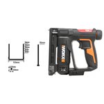 Степлер аккумуляторный WORX WX843.9 20В