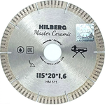 Алмазный диск Hilberg Master Ceramic 115 мм (HM511)