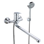 Смеситель для ванны с душем РМС SL132-006E однорычажный Хром