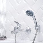 Смеситель для ванны с душем РМС SL86-009 однорычажный Хром