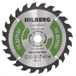 Диск пильный Hilberg Industrial Дерево 185*20/16*24Т Hilberg HW185