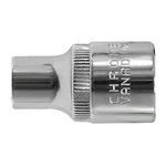 Головка торц. 1/2, 9мм ,6-гр.-FLANK. с насеч. CrV Pobedit 2843509