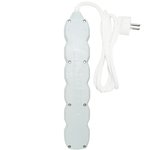 Удлинитель U-5g-3m-Z-V с 5 евророзетками (с/з, с/в) 3м Jilion 9534171