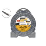 Леска триммерная TRI-TWIST (2.0 мм; 55 м; витая) Rezer 03.007.00128