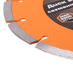 Диск алмазный отрезной сегментный СТАНДАРТ, 180 х 22,2 мм, сухая резка Вихрь 73/10/3/15