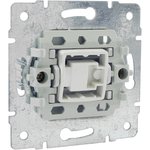 Выключатель одноклавишный проходной С/У. белый Jilion 9533120