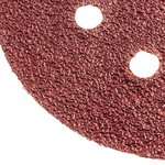 Круг абразивный д/липучки ПЕРФО, 8 отв. Р40,125мм Политех Инструмент Инструмент 2005304