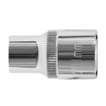 Головка торц. 1/2, 11мм ,6-гр.-FLANK. с насеч. CrV Pobedit 2843511