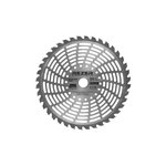 Нож для бензо/электрокосы REZER GS-L 255x25.4x40T 03.010.00038