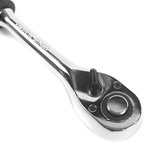 Ключ-трещотка 1/2" CrV пластиковая рукоятка 45зуб. Pobedit 2845009