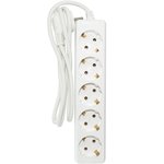 Удлинитель U-5g-5m-Z-c с 5 евророзетками (с/з) 5м, SIMPLE POWER Jilion 9534057