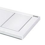 Клавиша смыва, Elsen, E05, для унитаза, шгв 220*13*150, цвет-белый