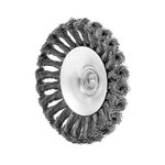 Щетка-крацовка Коническая 115мм/M14, стальная скрученная проволока, Pobedit Pobedit 2133415