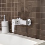 Смеситель для душа РМС PL5-003 Высокопрочный пластик Белый