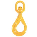 Крюк самозакрывающийся с вертлюгом 3.2 т TOR 1002184