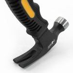 Молоток-гвоздодер 250 г MINI BLACK, Pobedit Pobedit 2533625