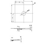 Душевой поддон, , Air, шгв 900*900*16, цвет-белый Bette 7350-000 T2