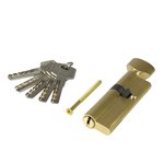 Цилиндр. механизм, ключ-защелка,цвет:золото,В35х55 мм Pobedit Pobedit 8126350