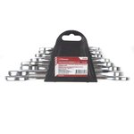 Набор ключей рожковых,CS,хромир. 8 шт,6-22 мм Политех Инструмент Инструмент 2731306