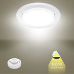 Лампа светодиодная GX53_8W_3000K GX53 8Вт GX53 3000K Jilion 9514013