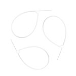 Хомуты нейлоновые белые 150 х 2,5 мм уп.100шт Политех Инструмент Инструмент 3201315