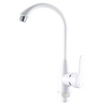 Смеситель для кухни РМС PL5-017F Высокопрочный пластик Белый