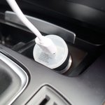 Автомобильный USB-адаптер 1USB 1000мА, чёрный Jilion 9537011