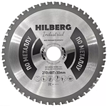 Диск пильный Hilberg Industrial Металл 210*30*48Т Hilberg HF210