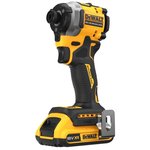 Аккумуляторный импульсный шуруповерт DEWALT 18 В 206 Нм 3800 уд/мин 3250 об/мин с 2 АКБ АЧ и ЗУ кейсе TSTAK DCF850D2T DCF850D2T-QW