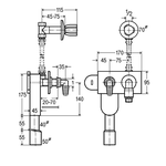 Сифон, Viega, V3 - Сифоны для моек, для стиральных и посудомоечных машин, скрытого монтажа, цвет-белый
