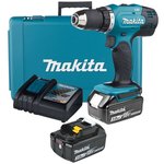 Аккумуляторная дрель-шуруповерт Makita LXT DDF453RFE