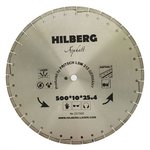 Диск алмазный отрезной 500*25,4*12 Hilberg Hard Materials Лазер асфальт Hilberg HM311
