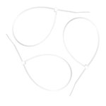 Хомуты нейлоновые белые 250 х 3,6 мм уп.50шт Политех Инструмент Инструмент 3201125