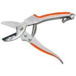Секатор с наковальней метал.обрезин.рукоятки Profi Polyagro 7591550