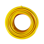 Шланг Вихрь поливочный ПВХ усиленный, пищевой трехслойный армированный 1/2", 50м (жёлтый) 73/7/2/33
