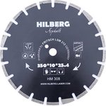 Диск алмазный отрезной 350*25,4*12 Hilberg Hard Materials Лазер асфальт Hilberg HM308