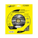 Диск пильный по дереву Антигвоздь 185x30x24 зуб Pobedit Pobedit 5311185